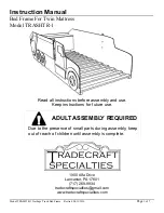 Tradecraft Specialties TRASHTR-1 Instruction Manual предпросмотр