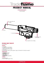 Tradeflame PRO HEAT 10000594 Product Manual preview