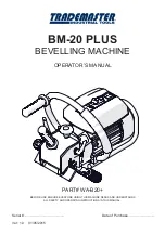 Preview for 1 page of Trademaster BM-20 Plus Operator'S Manual