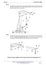 Предварительный просмотр 8 страницы TradeQuip 1000T Owner'S Manual