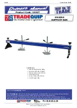 TradeQuip 1020T Owner'S Manual preview