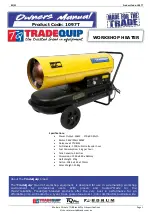 TradeQuip 1097T Owner'S Manual preview