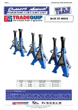 TradeQuip 1128T Owner'S Manual preview