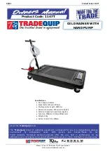 Preview for 1 page of TradeQuip 1147T Manual