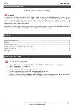 Preview for 2 page of TradeQuip 1198T Owner'S Manual