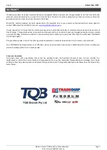 Preview for 5 page of TradeQuip 1198T Owner'S Manual