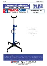 TradeQuip 2056T Owner'S Manual preview