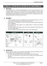 Preview for 5 page of TradeQuip 2701T Owner'S Manual