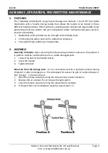 Preview for 4 page of TradeQuip 2826T Owner'S Manual