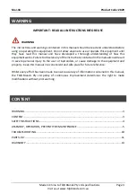 Preview for 3 page of TradeQuip 2829 Owner'S Manual