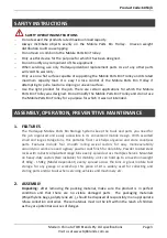 Preview for 3 page of TradeQuip 6053 Owner'S Manual