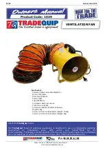 Preview for 1 page of TradeQuip Made for the Trade Owner'S Manual