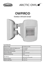 Preview for 1 page of Trader ARCTIC OWL OWPIROD Quick Start Manual