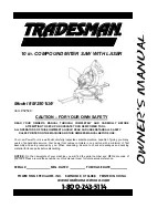 Tradesman M2501LW Owner'S Manual preview