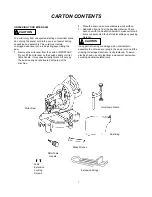 Preview for 7 page of Tradesman M2501LW Owner'S Manual