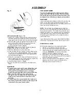 Preview for 12 page of Tradesman M2501LW Owner'S Manual