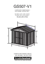 tradetested GS507-V1 Owner'S Manual And Assembly Instructions preview