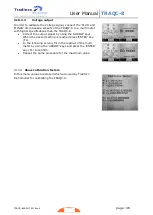 Preview for 36 page of Tradinco TRAQC-7 User Manual