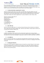 Preview for 6 page of Tradinco TRAQC-8 User Manual