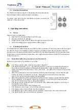 Предварительный просмотр 13 страницы Tradinco TRAQC-8 User Manual