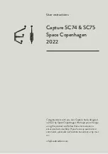 Tradition Capture SC74 Space Copenhagen 2022 User Instructions preview