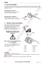 Preview for 14 page of Traditional Tool Repair Inc. A338.0002 Operation Manual & Spare Parts List