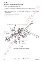 Preview for 16 page of Traditional Tool Repair Inc. A338.0002 Operation Manual & Spare Parts List