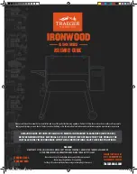 Traeger IRONWOOD 650 Assembly Manual preview