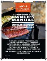 Предварительный просмотр 1 страницы Traeger Ironwood 885 Owner'S Manual