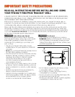 Предварительный просмотр 2 страницы Traeger Pro Series Owner'S Manual