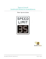 Traffic Logix SafePace 500 Installation Manual preview