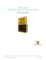 Traffic Logix SafePace Evolution 12 Installation Manual preview