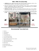 Preview for 13 page of TrafFix Scorpion II METRO TL-2 PLUS Assembly Manual And Mounting Instruction Manual