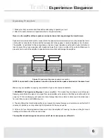 Preview for 7 page of Trafomatic Audio Experience Elegnce User Manual