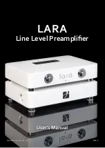 Trafomatic Audio LARA User Manual предпросмотр