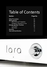 Preview for 3 page of Trafomatic Audio LARA User Manual