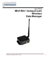 TrafSys MIU1500 User Manual preview