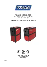 Traid Triumph 1000 Operating And Maintenance Manual preview