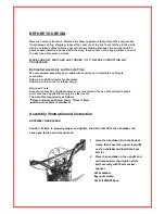 Preview for 8 page of trail ripper TR36v Owner'S Manual