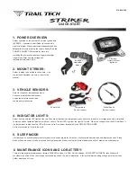 Trail Tech Striker CR2032 Quick Start Manual preview