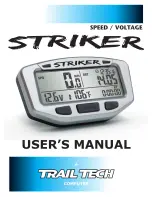 Preview for 1 page of Trail Tech STRIKER User Manual