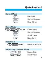 Preview for 3 page of Trail Tech STRIKER User Manual