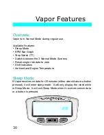 Предварительный просмотр 32 страницы Trail Tech Vapor User Manual