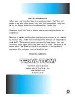 Preview for 44 page of Trail Tech Vector User Manual