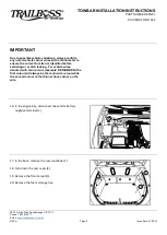 Предварительный просмотр 9 страницы Trailboss KM23L Installation Instructions Manual