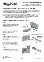 Предварительный просмотр 16 страницы Trailboss KM23L Installation Instructions Manual