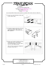 Preview for 8 page of Trailboss QT1134L Fitting Instructions Manual