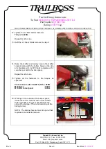 Предварительный просмотр 6 страницы Trailboss QTHD774L Fitting Instructions Manual