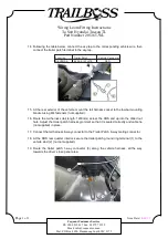 Preview for 7 page of Trailboss QTHY264L Fitting Instructions Manual