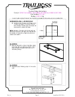 Предварительный просмотр 8 страницы Trailboss TT163L Fitting Instructions Manual